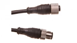 Kabel połączeniowy M12 5-pinów męski/żeński prosty 1m PUR XZCR1511064D1