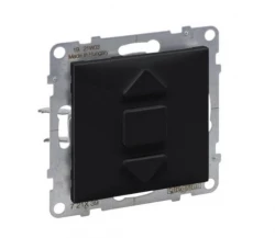 SUNO2 Łącznik roletowy czarny 3 pozycyjny 6AX 250V 721439