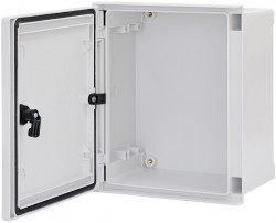 Obudowa poliestrowa bez płyty montażowej 300x250x140mm 1000VDC 1500VAC IP66 IK10 EPC 30-25-14 001102600