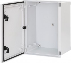 Obudowa poliestrowa bez płyty montażowej 400x300x200mm 1000VDC 1500VAC IP66 IK10 EPC 40-30-20 001102601