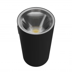 TORRE 18W CCT 230V IP54 99x78x162MM CZARNY OKRĄGŁA ELEWACYJNA