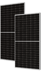 Panel fotowoltaiczny DAS Solar 580 Wp, sprawność 22,5%, N-type DAS-DH144NA-580_SF_E srebrna rama
