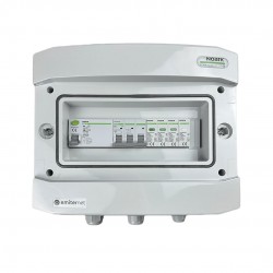 Rozdzielnica przył. AC hermetyczna IP65 EMITER z ogranicznikiem przepięć AC Noark typ 1+2, 25A 3-F, RCD typ A 40A/300mA