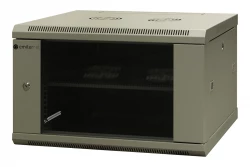 Szafa wisząca niedzielona 19&apos;&apos; 6U gł.600mm, niezmontowana, RAL 7035
