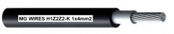 Kabel fotowoltaiczny MG Wires 1x4mm2, 0,6/1kV czarny H1Z2Z2-K-4mm2 BK, opakowanie 50m