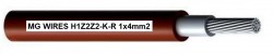 Kabel fotowoltaiczny MG Wires 1x4mm2, 0,6/1kV czerwony H1Z2Z2-K-R-4mm2 RD, opakowanie 50m