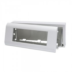 Obudowa natynkowa 6-modułowa do osprzętu w standardzie 45x45mm (zawiera SUP metalowy i RAM) OBUK-6/M