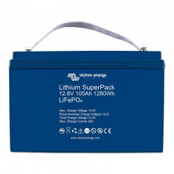 Akumulator litowy SuperPack 12,8V/100Ah High current (M8)