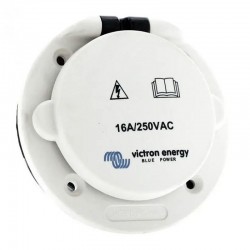 Gniazdo do zasilania plastikowe 16A/250V z klapką IP56