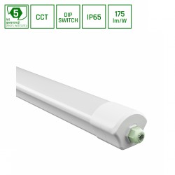 LIMEA VARIO HERMETYK 1500mm 30/40/50W CCT 230V 120st IP65 IK08  BIAŁY 5 lat gw.