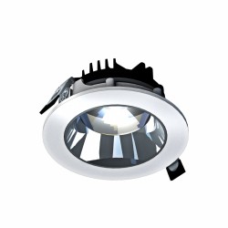 MIRROR - Model L - oprawa podtynkowa, 20W, 30°, 160x70 mm, kolor biały