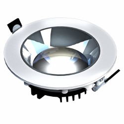 MIRROR - Model XL - oprawa podtynkowa, 30W, 30°, 220x70 mm, kolor biały