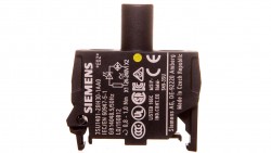 Oprawka z LED żółta 24-230V AC/DC montaż do ścianki tylnej Sirius ACT 3SU1401-2BH30-1AA0