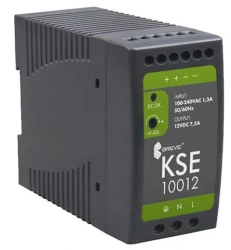 Zasilacz impulsowy KSE 10012P 230/ 12V DC 7,5A na szynę DIN, Uzas: 85-264VACVAC, Ta70, 17000-1543