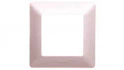 VALENA LIFE Ramka pojedyncza aluminium 754131