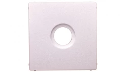 VALENA LIFE Plakietka gniazda antenowego aluminium 754762
