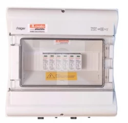 Zestaw przyłaczeniowy PV IP65 1000V DC MC4 2x łańcuch PV 2x MPPT ochronniki typ 1+2 PVK00XBC22
