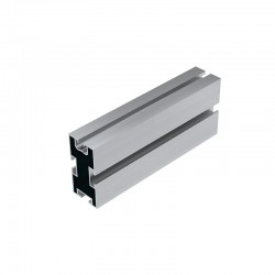 Profil aluminiowy 4400mm wzmocniony z kanałami pod śrubę teową (K-25-4400-3T)
