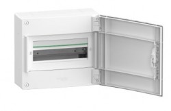 Rozdzielnica PrismaSeT XS 1x13 natynkowa PSXS-1-13-NT-B drzwi białe IP40 IK09 LVSXQ113