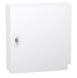 Rozdzielnica PrismaSeT XS 2x18 natynkowa PSXS-2-18-NT-B drzwi białe IP40 IK09 LVSXQ218