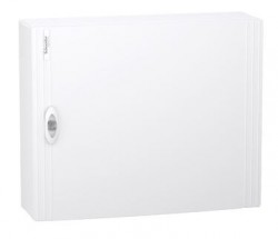 Rozdzielnica PrismaSeT XS 2x24 natynkowa PSXS-2-24-NT-B drzwi białe IP40 IK09 LVSXQ224