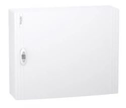 Rozdzielnica PrismaSeT XS 2x24 natynkowa PSXS-2-24-NT-B drzwi białe IP40 IK09 LVSXQ224