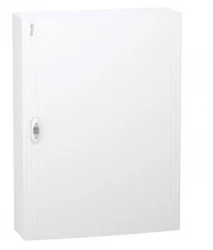 Rozdzielnica PrismaSeT XS 4x24 natynkowa PSXS-4-24-NT-B drzwi białe IP40 IK09 LVSXQ424
