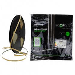 Taśma LED COB 12V 480 9W/m 3000K 945lm IP67 20m