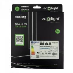 Taśma LED COB 24V 480 9W/m 4000K 1035lm IP67 5m