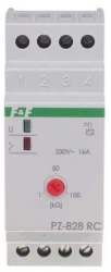 Przekaźnik kontroli poziomu cieczy z regulacją czułości 16A 1-100kOhm 230V AC PZ-828 RC B