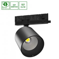 ARTEMIDA MAXI 12-42W NW 230V 36°, 60° IP20 Ra90 100x96x130 CZARNY – Regulowana oprawa oświetleniowa LED