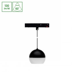 SYSTEM SHIFT BASIC - GLOBE P RING OPRAWA KULA ZWIS 90MM 10W 4000K CZARNY