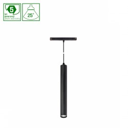 SYSTEM SHIFT - HANGIT oprawa zwis na szynop. 40x297 (935mm kabel) 12W 25st czarny 5 lat gw. 2 obwody