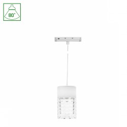 SYSTEM SHIFT BASIC - HANGIT CRYSTAL OPRAWA ZWIS 55X110MM (1100MM WIRE) 7W 2700K BIAŁY