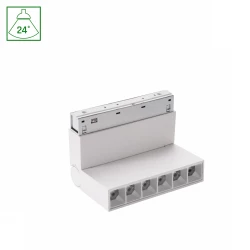 SYSTEM SHIFT BASIC - GRID XS ADJUSTABLE OPRAWA LINIOWA 110MM 6W 2700K BIAŁY