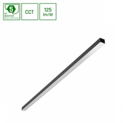Oprawa oświetleniowa ALLDAY BASIC 50W CCT 230V IP20 1503x42x37mm CZARNY 5 LAT GW.