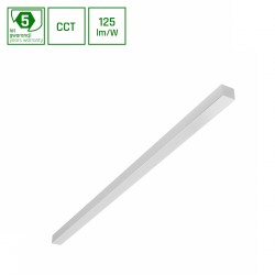 Oprawa oświetleniowa ALLDAY BASIC 40W CCT 230V IP20 1203x42x37mm BIAŁY 5 LAT GW.