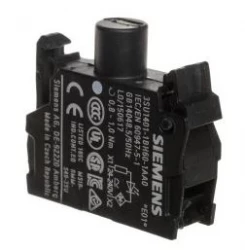 Oprawka z LED biała 24-230V AC/DC montaż czołowy Sirius ACT 3SU1401-1BH60-1AA0