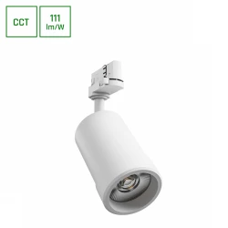 PAVA BASIC NA SZYNOPRZEWÓD 3F 20W CCT 230V 20-45ST IP20 RA80 84X136X185MM BIAŁY