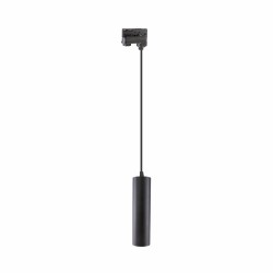 MADARA MINI II GU10 ZWIS NA SZYNOPRZEWÓD 3F 230V IP20 fi55*200mm CZARNY kabel 1m
