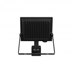 NOCTIS LUX 4 NAŚWIETLACZ 30W CW 230V IP44 141x185x53mm CZARNY czujnik ruchu PIR