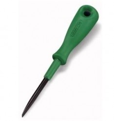 Przyrząd montażowy z częściowo izolowanym trzonkiem klinga (2,5x0,4mm) wersja krótka 210-647