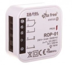 Radiowy odbiornik dopuszkowy 1-kanałowy ROP-01 EXF10000047