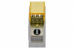 Blok rozdzielczy VBR 250A-9 (1x35 / 9x16) Al/Cu - żółty