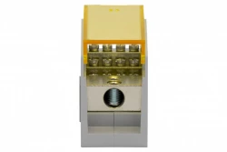 Blok rozdzielczy VBR 300A-12 (1x50 / 12x10) Al/Cu - żółty
