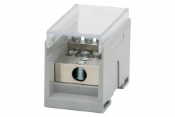 Blok rozdzielczy VBR 400A-8 (1x50 / 8x25) Al/Cu - szary