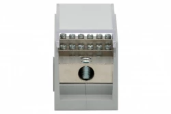 Blok rozdzielczy VBR 400A-16 (1x50 / 16x10) Al/Cu - szary