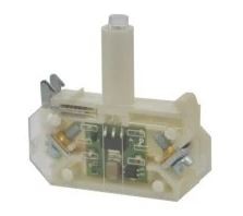 Blok podświetlający LED uniwersalny EF22LN bezbarwny 24-230V AC/DC W0-Ł EF22LN B