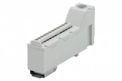 Listwa prądowa ZPS 1x25mm2, 13x2,5mm2 - szara