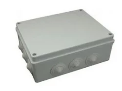 Puszka n/t hermetyczna 240x190x90 12 dławików IP55 szara S-BOX 506